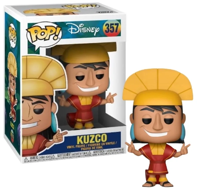 Disney Emperors New Groove: Kuzco #357 - Verzamelfiguur / Vinyl Figure van Funko in Geel – productfoto