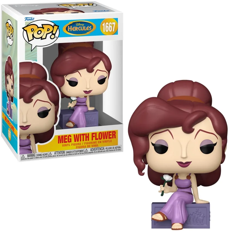 Disney: Hercules - Meg with Flower #1667 van Funko in Meerkleurig – productfoto