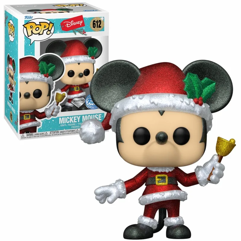 Disney: Holiday - Mickey Mouse Diamond Glitter Exclusive by Funko in Multicolour – product photo