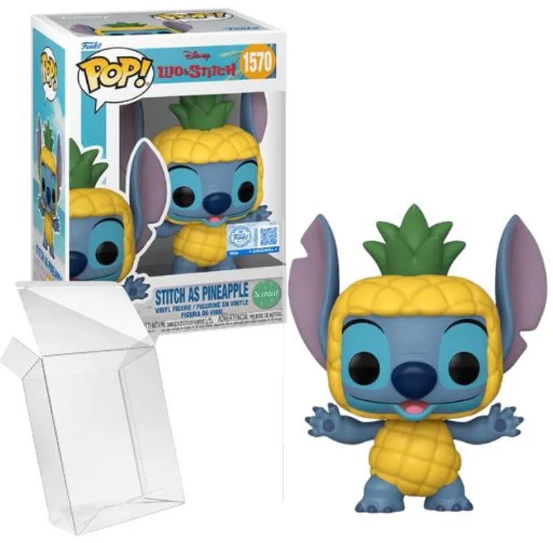 Disney: Lilo & Stitch - Stitch as Pineapple (Scented) #1570 Funko Exclusive van Funko in Meerkleurig – productfoto
