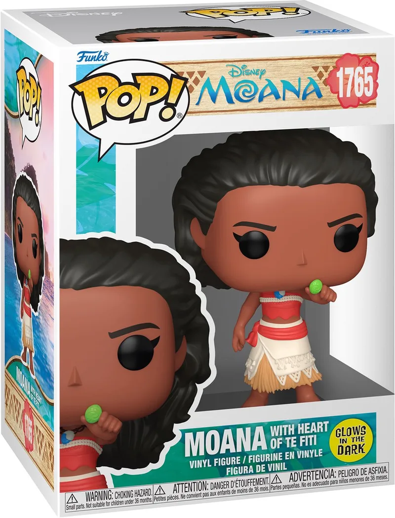 Disney: Moana - Moana with Heart of Tefiti (Glow in the Dark) #1765 by Funko in Moana Tefiti – product photo