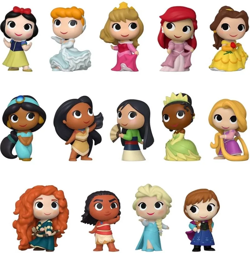 Disney: Mystery Minis: Ultimate Princess (1X each order) by Funko in Multicolour – product photo