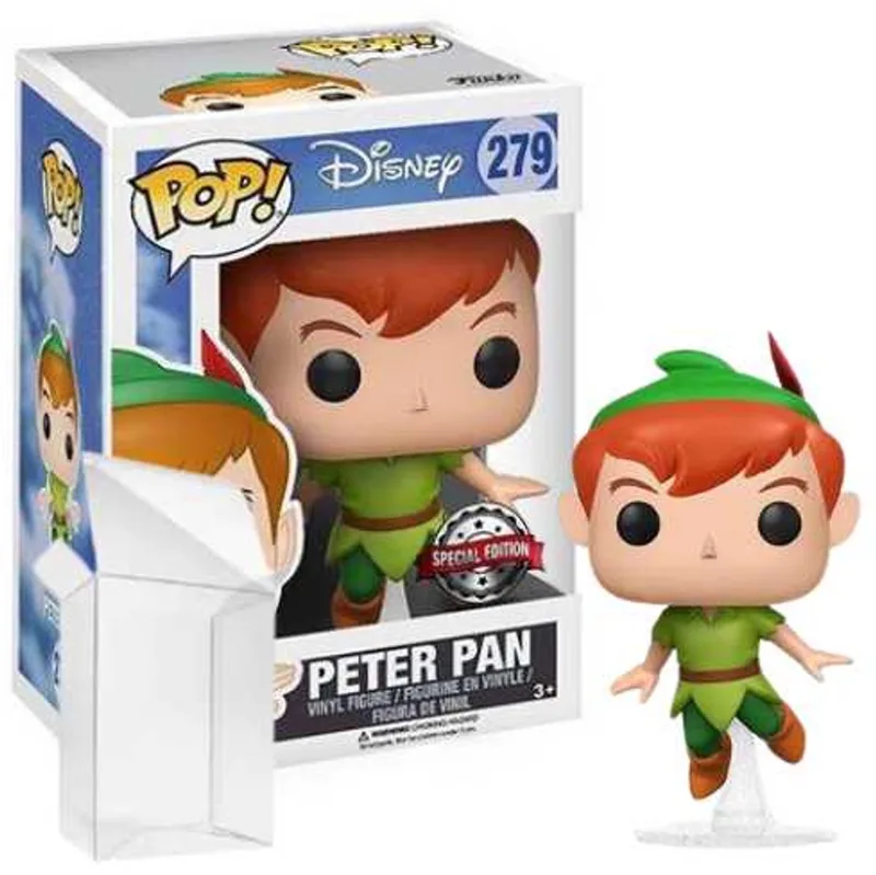 Disney: Peter Pan (Flying) #279 Exclusive van Funko in Meerkleurig – productfoto