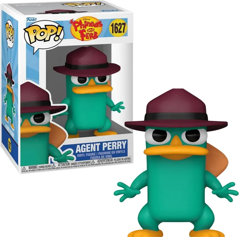 Disney: Phineas and Ferb - Agent Perry #1627 van Funko in Meerkleurig – productfoto