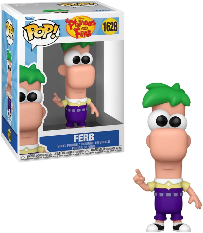 Disney: Phineas and Ferb - Ferb #1628 van Funko in Meerkleurig – productfoto