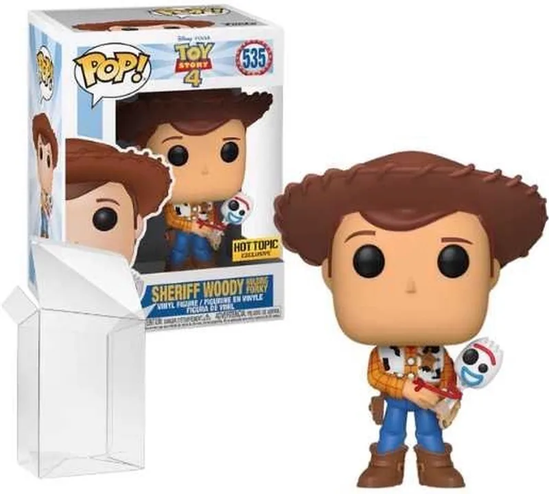 Disney: Sheriff Woody Holding Forky #535 Hot Topic Exclusive van Funko in Meerkleurig – productfoto