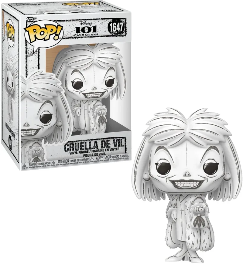 Disney Sketched - Cruella De Vil #1647 från Funko i Flerfärgad – produktbild