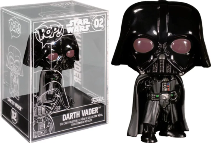 Disney: Star Wars - Darth Vader Diecast Metal Pop! - #02 by Funko in Multicolour – product photo