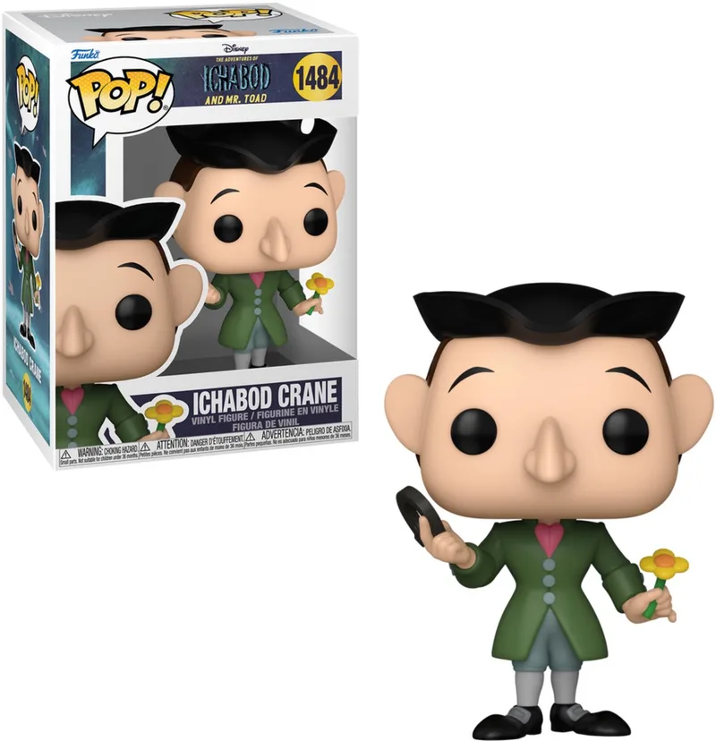 Disney: The Adventures of Ichabod and Mr. Toad- Ichabod and Mr.Toad - Ichabod Crane #1484 van Funko in Meerkleurig – productfoto