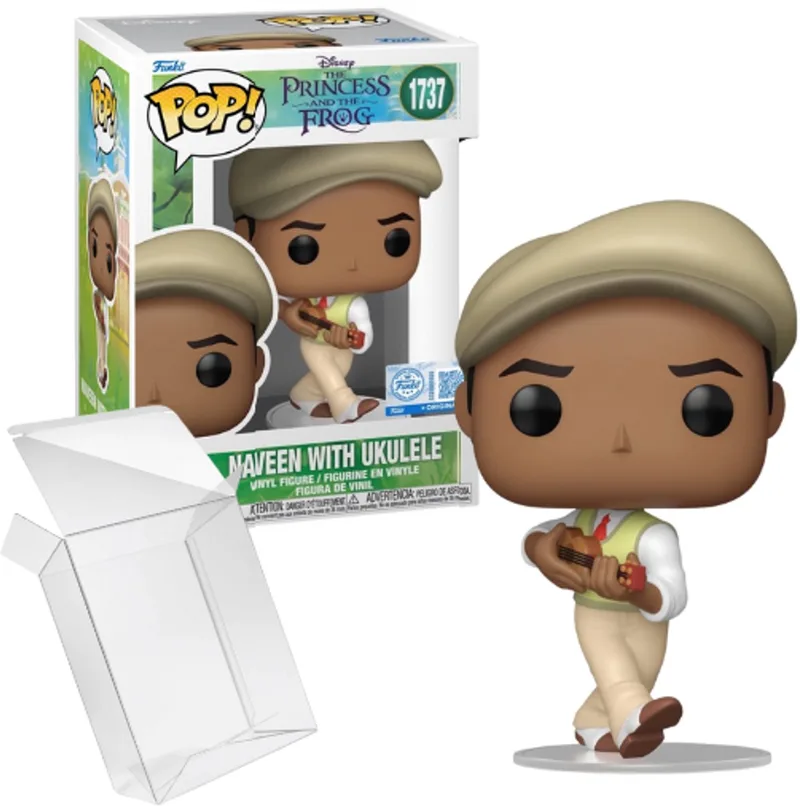 Disney: The Princess and the Frog - Naveen with Ukulele #1737 Specialty Series Exclusive de Funko – photo produit