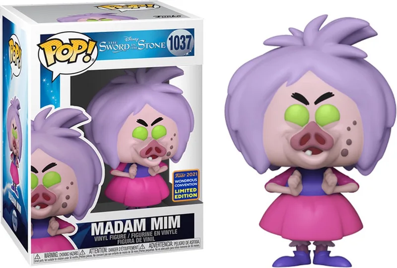 Disney: The Sword in the Stone - Madam Mim #1037 [2021 Wonderous Convention Exclusive] van Funko in Meerkleurig – productfoto