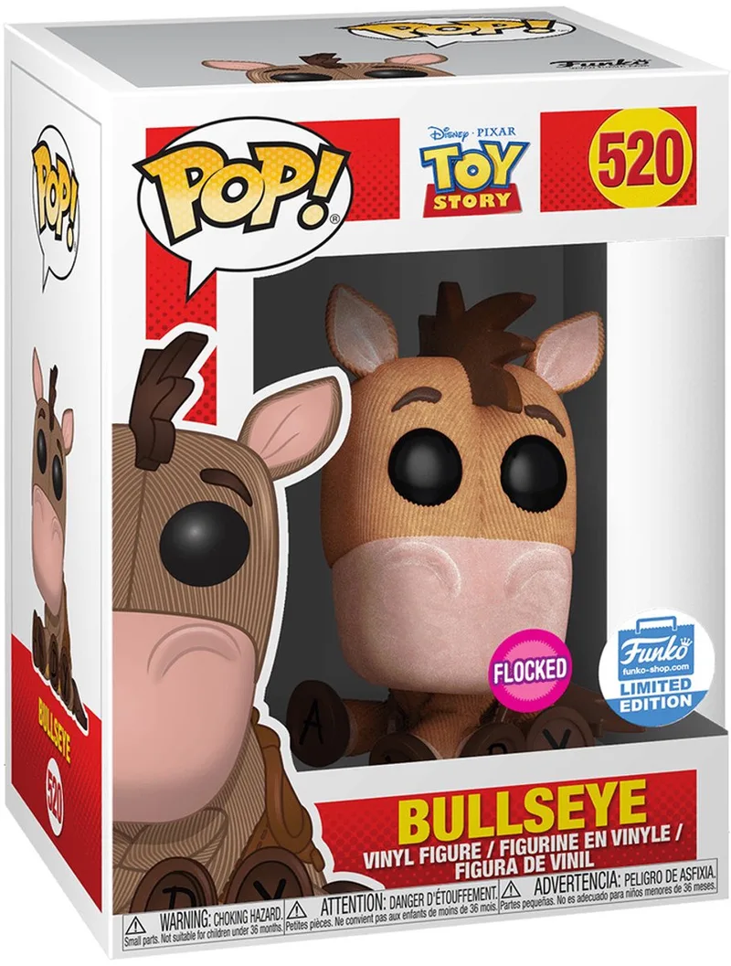 Disney: Toy Story 4 - Bullseye (Flocked) #520 Funko Exclusive by Funko in Multicolour – product photo