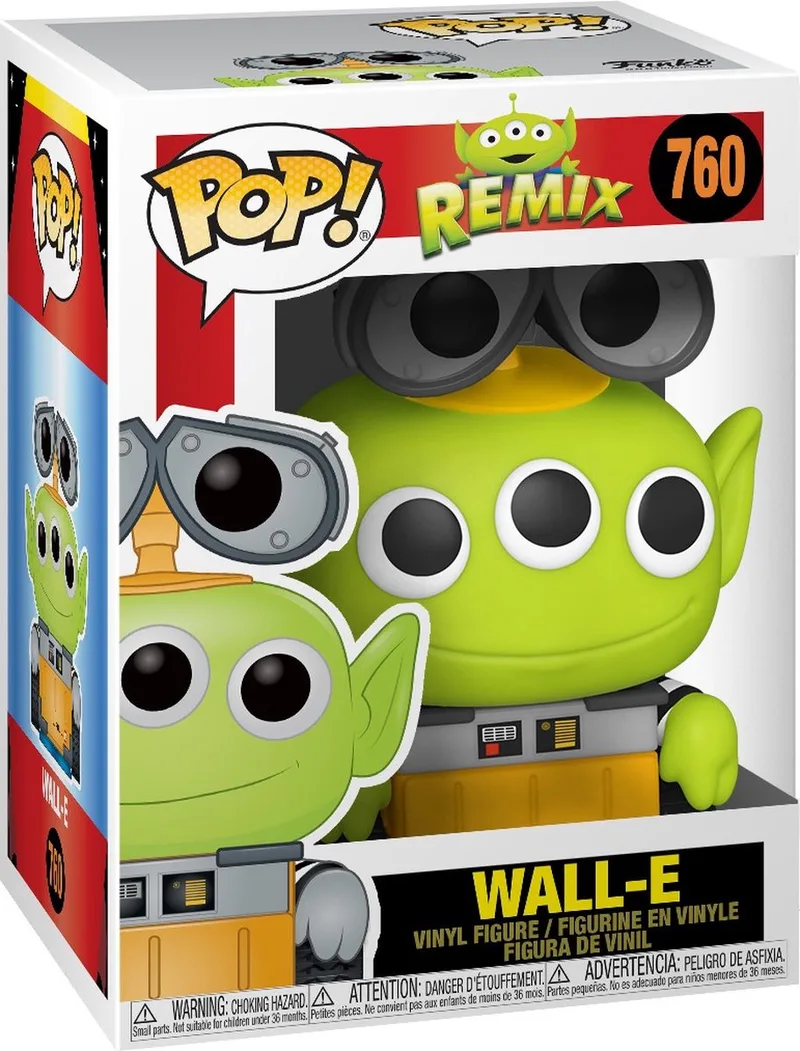 Disney Toy Story Remix Alien - Wall-E #760 van Funko in Mutli_colors – productfoto