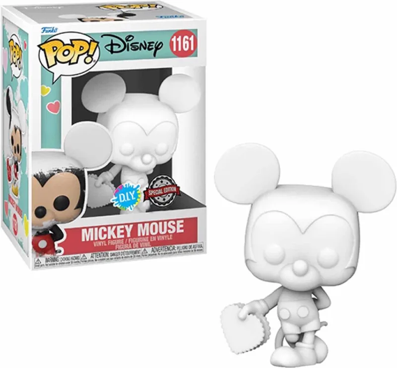 Disney Valentine Mickey Mouse (D.I.Y.) #1161 Exclusive van Funko in Meerkleurig – productfoto