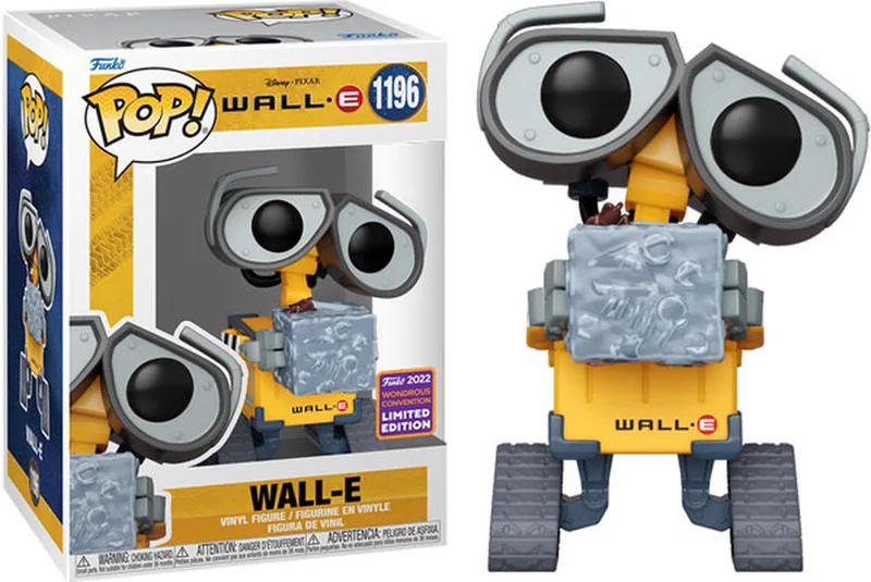 Disney: Wall-E - Wall-E with Cube Wondercon Exclusive by Funko in Multicolour – product photo