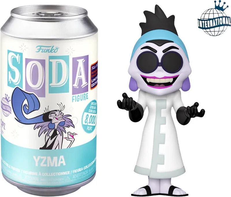 Disney: Yzma #IE-7 Soda - Exclusive van Funko in Meerkleurig – productfoto