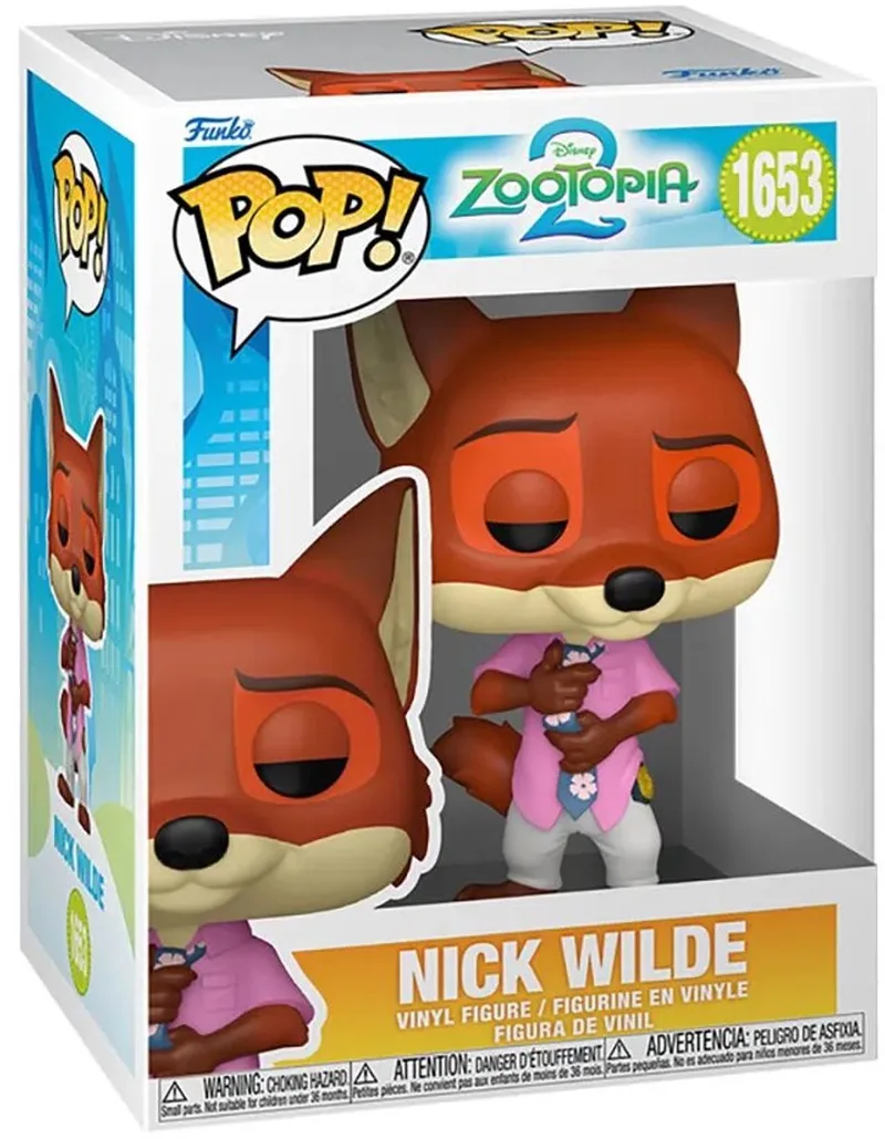 Disney: Zootopia 2 - Nick Wilde #1653 by Funko in Multicolour – product photo