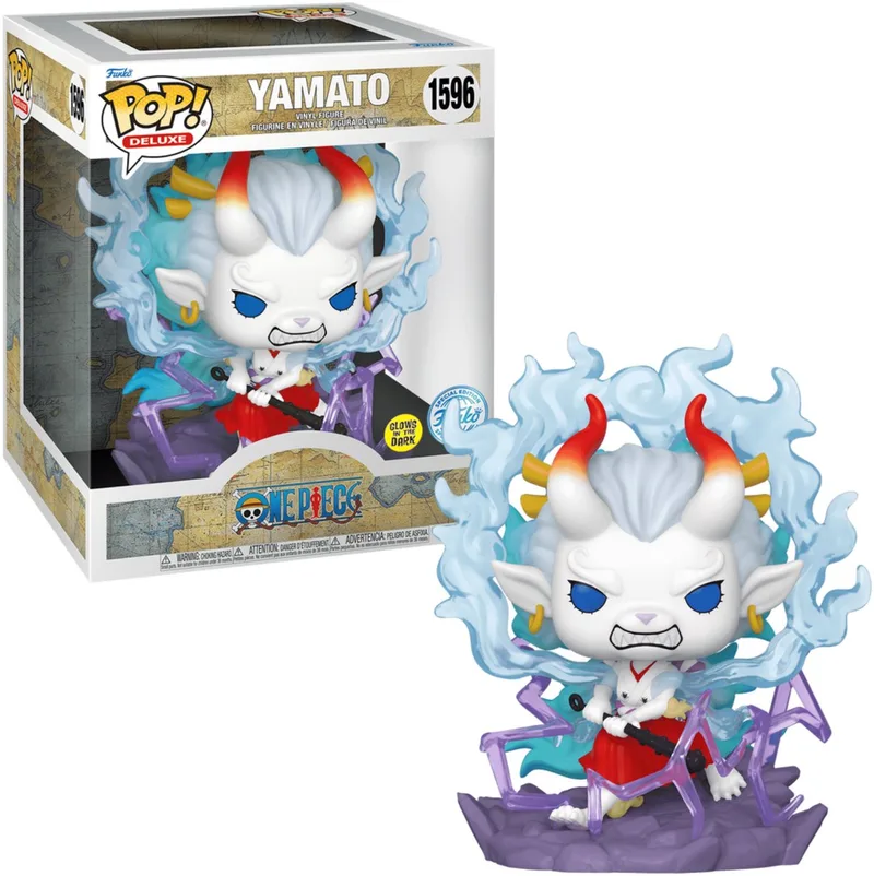 DLX One Piece Beast Form Yamato 1596 GITD Exclusive van Funko in Meerkleurig – productfoto