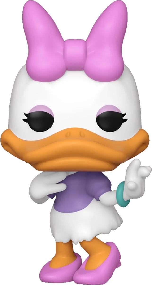 Donald Duck Verzamelfiguur Disney Sensational 6 POP! Daisy Duck 9 cm by Funko in Multicolours – product photo
