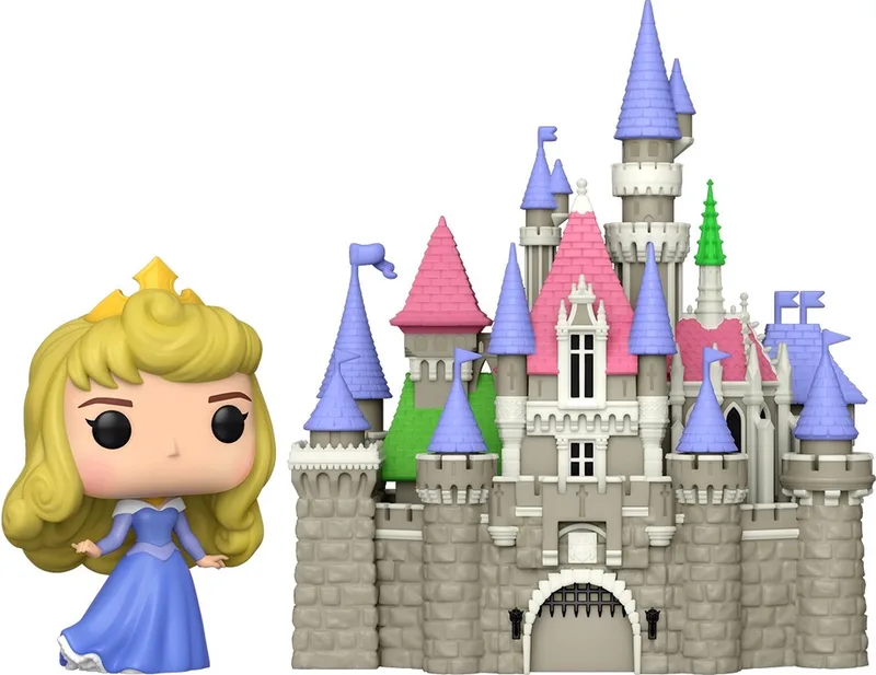 Dornröschen Aurora with Castle (Pop! Town) vinylfiguur 29 Unisex Funko Pop! - Neutraal by Funko in Standard – product photo