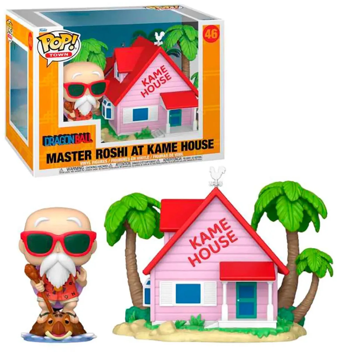 Dragon Ball Master Roshi at Kame House vinylfiguur 46 Unisex Funko Pop! - Neutraal från Funko i Standard – produktbild