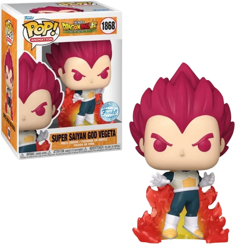 Dragon Ball Super Broly - Super Saiyan God Vegeta #1868 Special Edition by Funko in Multicolour – product photo