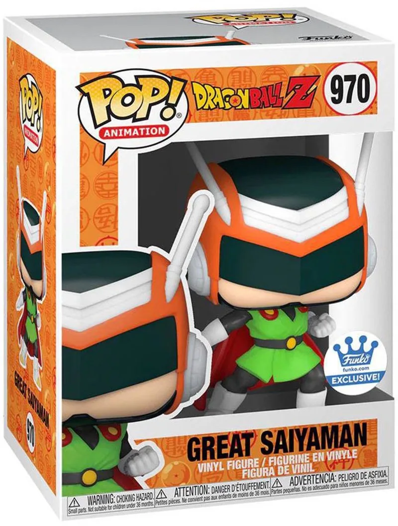 Dragon Ball Z Verzamelfiguur POP! Animation Great Saiyaman Exclusive 9 cm von Funko in Multicolours – Produktfoto