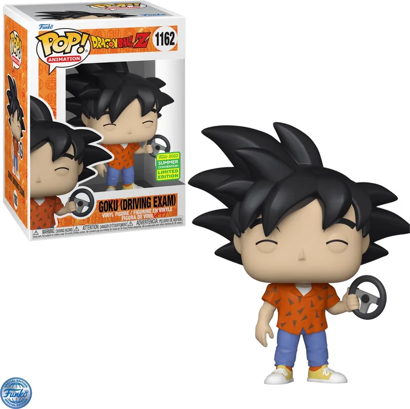 Dragonball Z - POP N° 1162 - Goku Driving Exam - 2022 Summer Convention Exclusive LE van Funko – productfoto