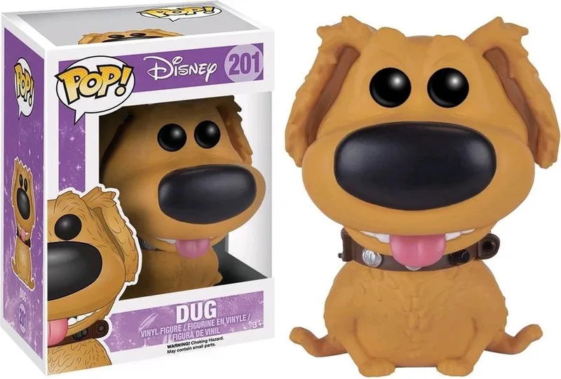 Dug Flocked #286 Limited Editie - Up - Disney van Funko in Meerkleurig – productfoto