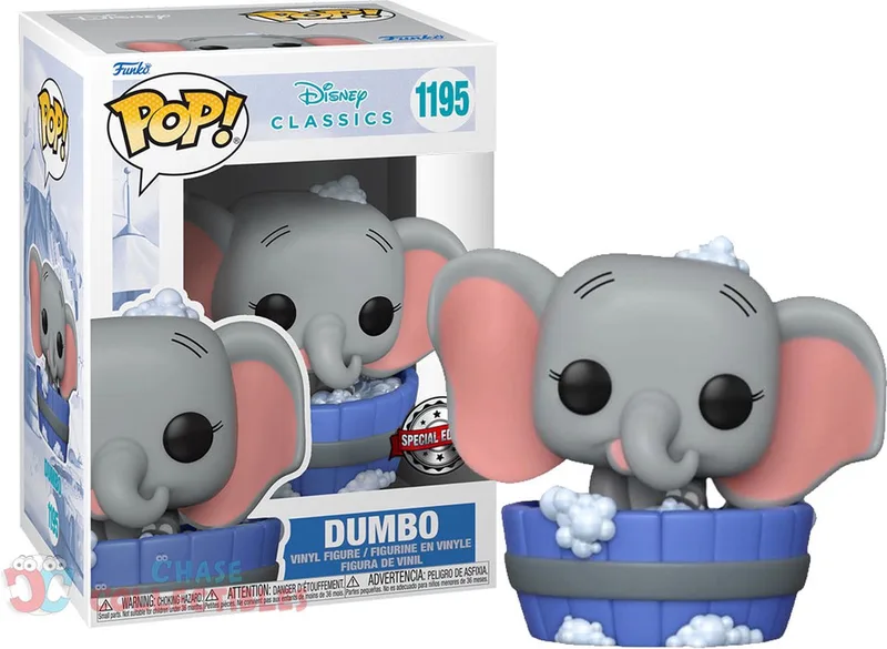 Dumbo Dumbo vinylfiguur 1195 Unisex Funko Pop! - Neutraal by Funko in Standard – product photo
