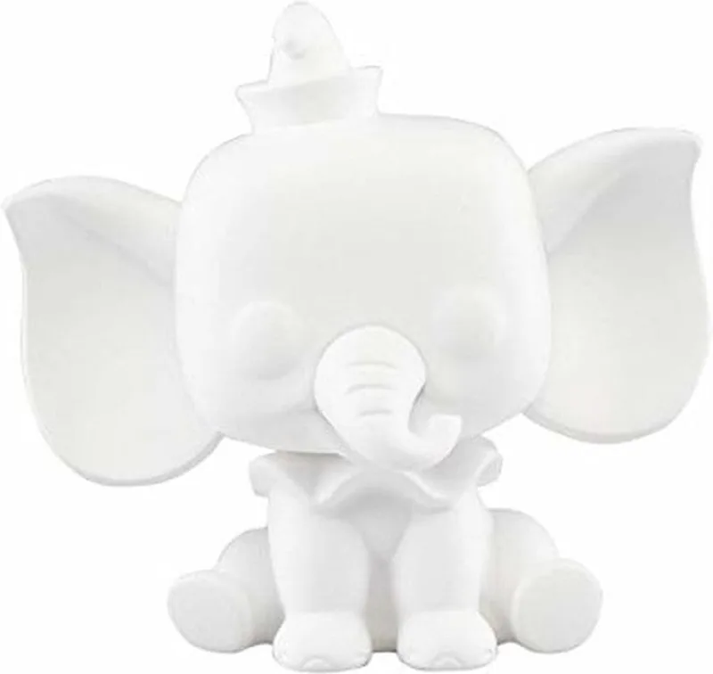 Dumbo - POP! Dumbo (DIY) (WH) 9 cm Verzamelfiguur by Funko in White – product photo