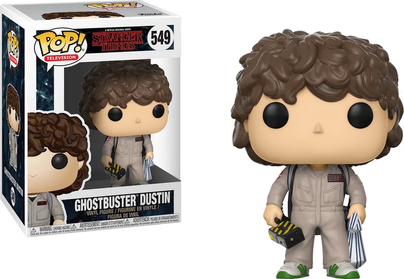 Dustin Ghostbuster #549 - Stranger Things van Funko in Meerkleurig – productfoto