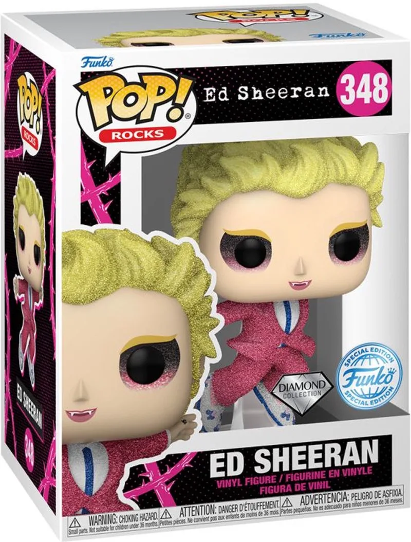 Ed Sheeran Diamond Special Edition - #348 by Funko in Diverse Kleuren – product photo