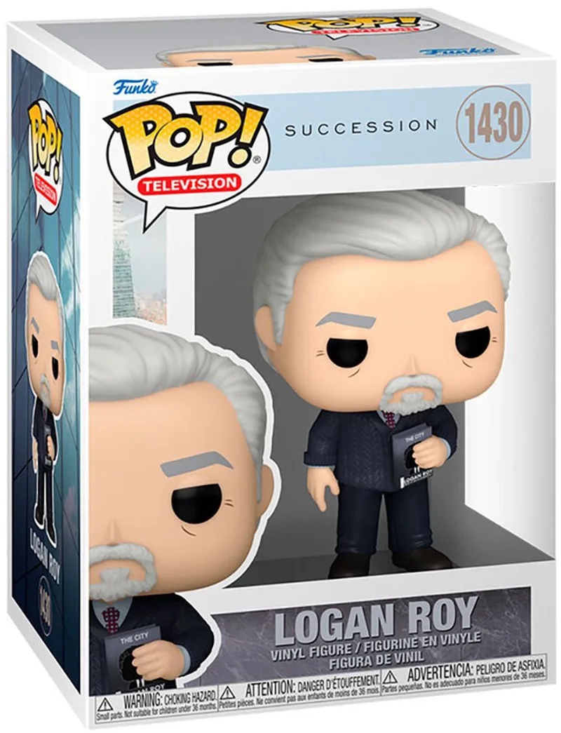 EPO 22 - Pop! TV: Succession S1 - Logan Roy de Funko en Multicolore – photo produit