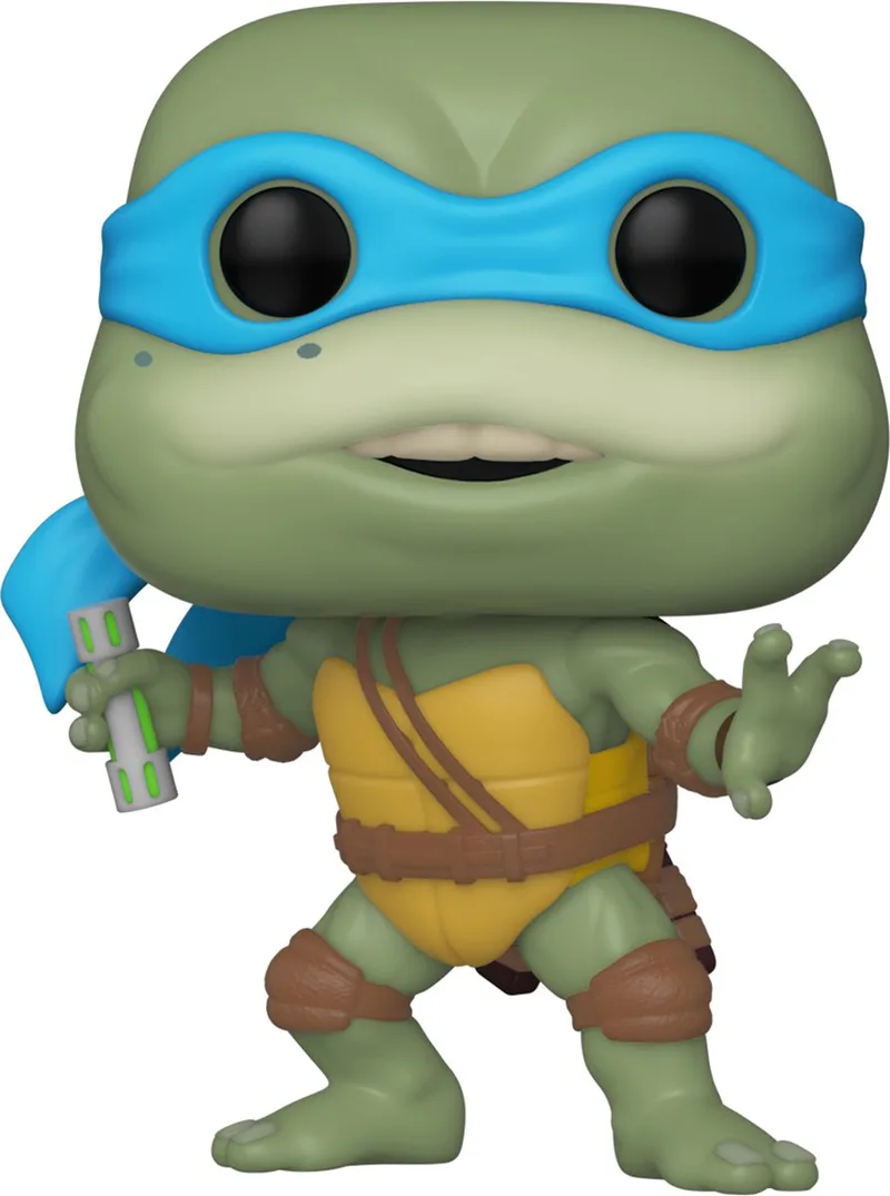 Exclusive - Leonardo (Art Series With Case) - Teenage Mutant Ninja Turtles - 10cm - #56 - kunststof by Funko in Green – product photo