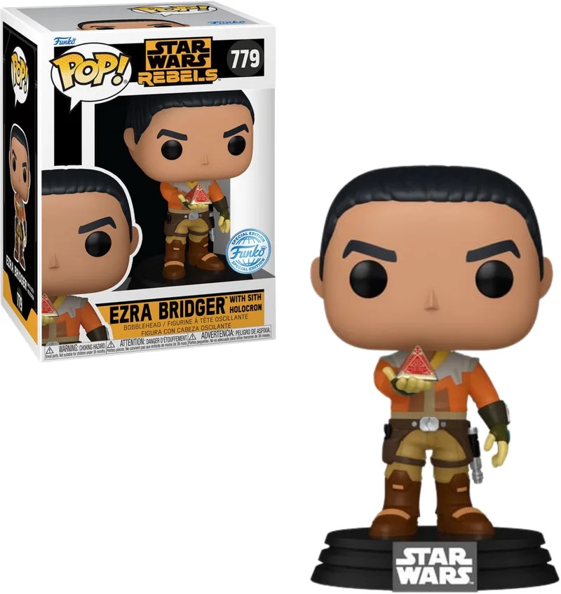 Ezra Bridger with Sith Holocron 779 Star Wars Rebels Exclusive by Funko in Multicolour – product photo