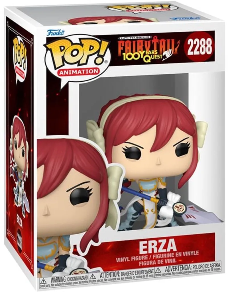 Fairy Tail Erza vinylfiguur 2288 Unisex Funko Pop! - Neutraal van Funko in Standard – productfoto