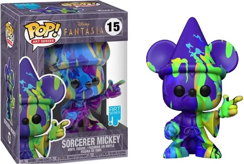 Fantasia - 15 - Sorcerer Mickey - art series van Funko in Meerkleurig – productfoto