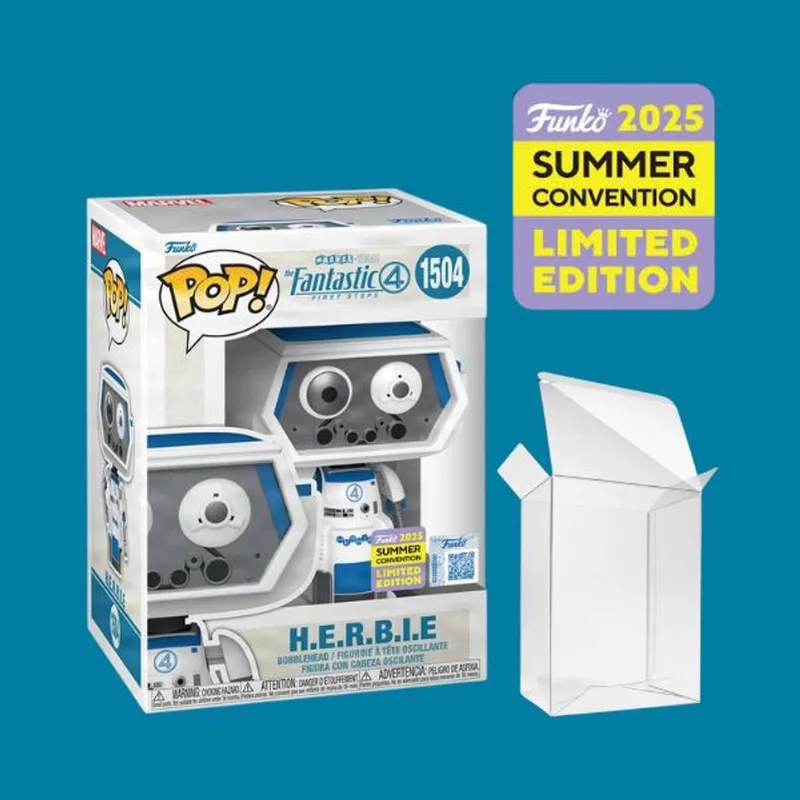 Fantastic 4: First Steps - H.E.R.B.I.E. #1504 (2025 Summer Convention Exclusive) by Funko in Multicolour – product photo