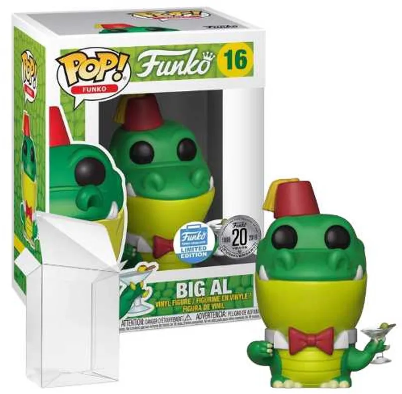 Fantastik Plastik - Big Al #16 20 Year Funniversary Limited Edition Exclusive [Box condit van Funko in Meerkleurig – productfoto