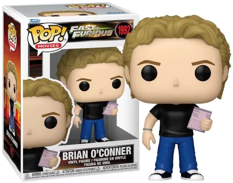 Fast & Furious Brian O'Conner vinylfiguur 1992 Unisex Funko Pop! - Neutraal van Funko in Standard – productfoto