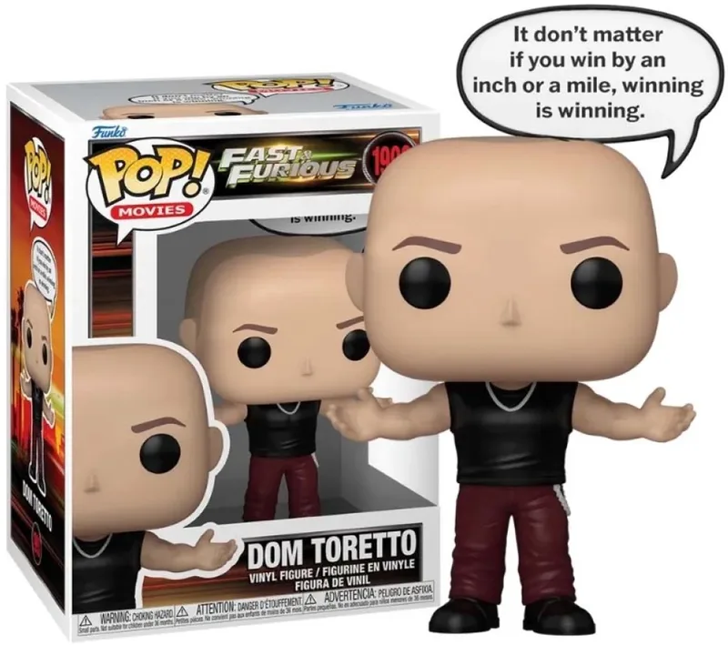 Fast & Furious Dom Toretto vinylfiguur 1993 Unisex Funko Pop! - Neutraal van Funko in Standard – productfoto