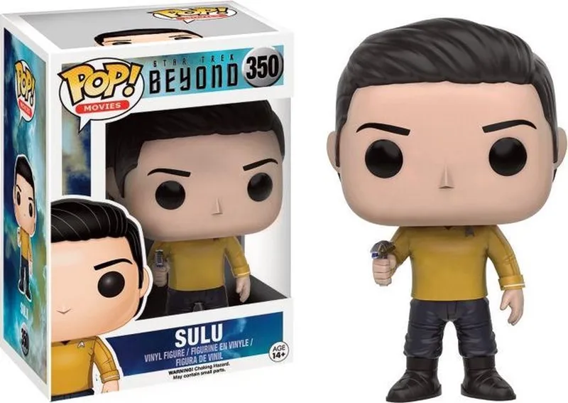 Figure POP! Star Trek Beyond - Sulu Verzamelfiguur Kinderen van Funko in Zwart – productfoto