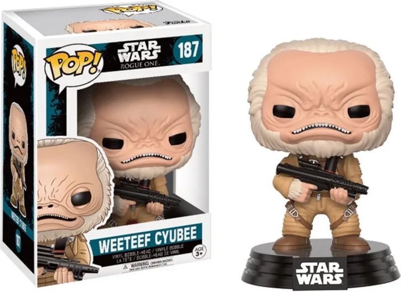 Figure POP! Star Wars - Weeteef Cyubee Verzamelfiguur Kinderen by Funko in Diverse kleuren – product photo