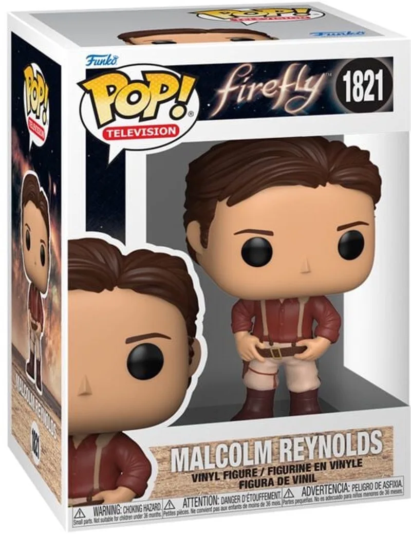 Firefly - Der Aufbruch der Serenity Malcolm Reynolds vinylfiguur 1821 Unisex Funko Pop! - Neutraal van Funko in Standard – productfoto