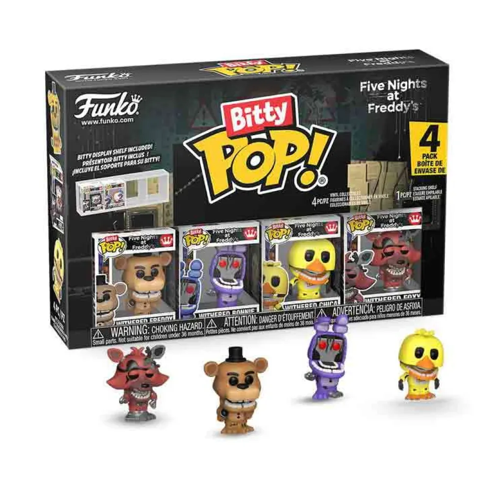 Five Nights At Freddy´s (t2)-bitty Pop 4 Figuras Withered Freddy Figuur von Funko – Produktfoto