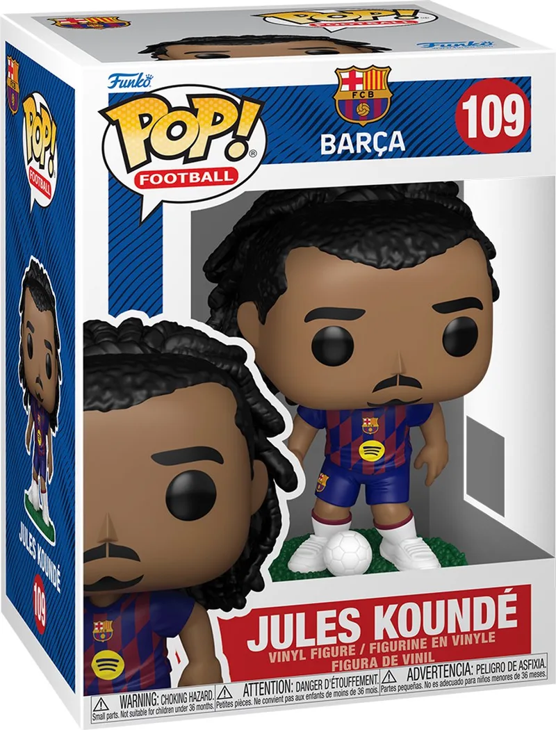 FOOTBALL: BARCELONA- JULES KOUNDE van Funko in Meerkleurig – productfoto