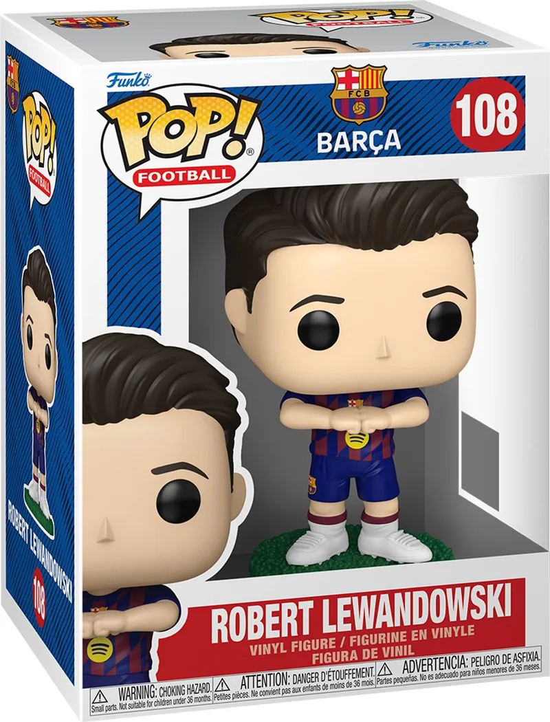 FOOTBALL: BARCELONA- ROBERT LEWANDOWSKI by Funko in Multicolour – product photo