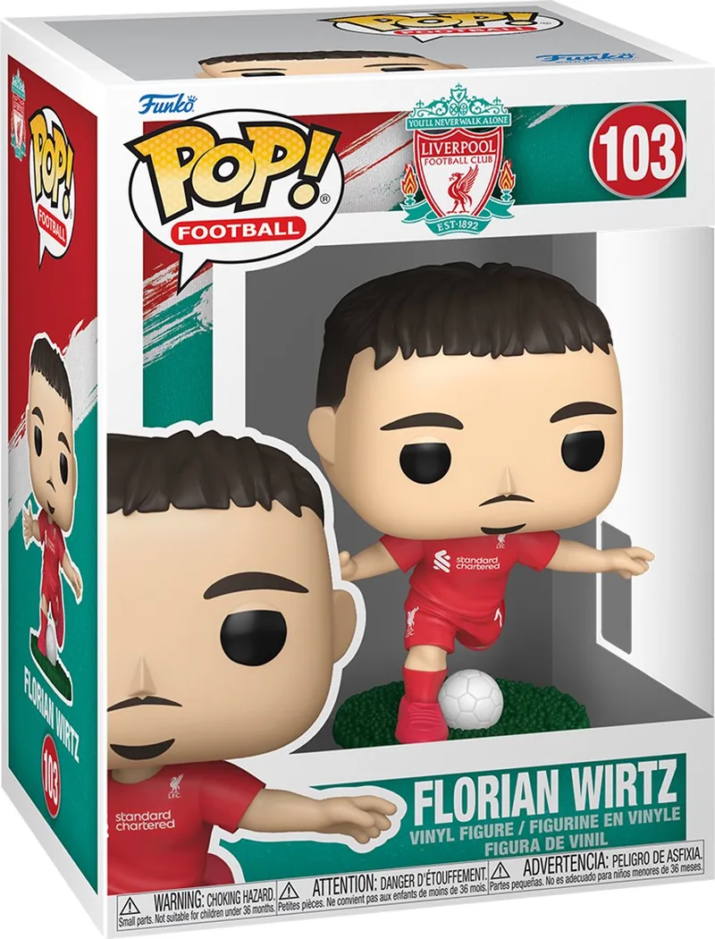 FOOTBALL: LIVERPOOL- FLORIAN WIRTZ van Funko in Meerkleurig – productfoto