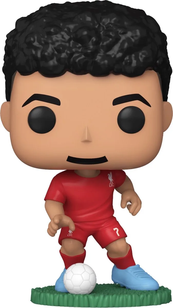 Football: Liverpool Football Club - Luis Diaz van Funko in Meerkleurig – productfoto